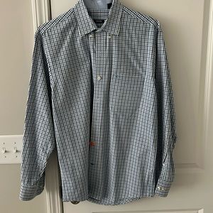 Mens Large Izod Dress Shirt